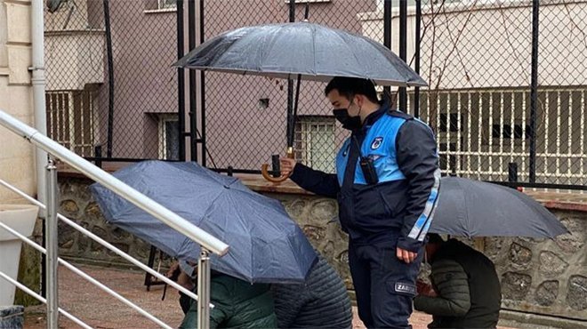  Zabıta ekiplerinin davranışı alkış topladı