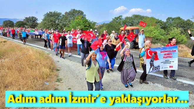 ZAFER YOLU KAFİLESİ TAKMAK’TA…