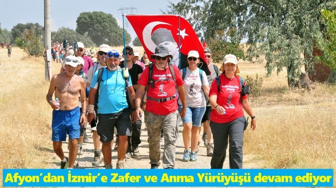 ZAFER YOLU KAFİLESİ UŞAK’TA