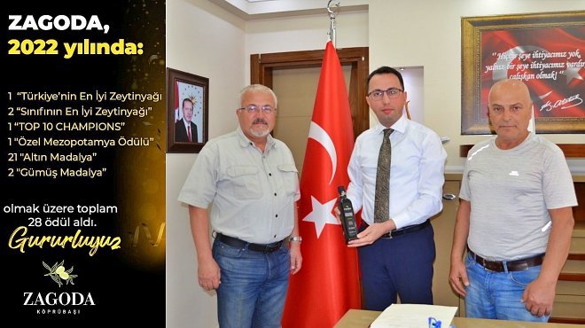 ZAGODA ZEYTİNYAĞI ZİRVEYE ABONE