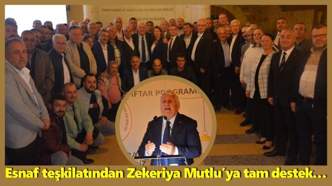 ZEKERİYA MUTLU’DAN ESNAFLARA OLAĞANÜSTÜ GENEL KURUL ÇAĞRISI…