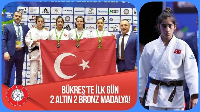 Manisalı Zilan Ertem'den bronz madalya