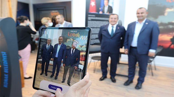Ziyaretçileri Başkan Batur karşıladı  