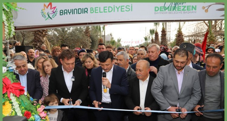 3.BAYINDIR TURAN NERGİS VE KURU ÇİÇEK FESTİVALİ YAPILDI