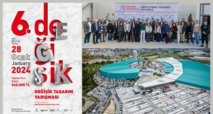 6. DEĞİŞİK DOĞAL TAŞ TASARIM YARIŞMASI’NDA FİNALİSTLER BELLİ OLDU