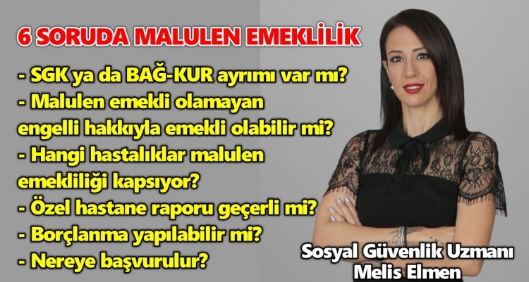 6 SORUDA MALULEN EMEKLİLİK…