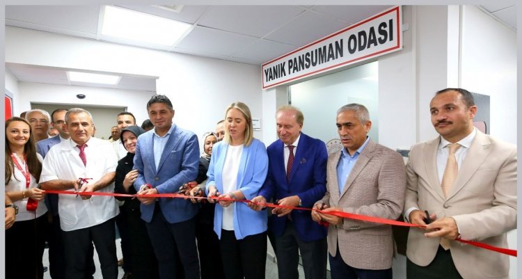 ALİAĞA’DA YANIK ÜNİTESİ AÇILDI