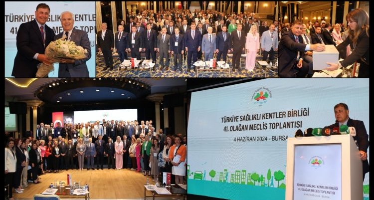 BAŞKAN TUGAY, SAĞLIKLI KENTLER BİRLİĞİ BAŞKANI OLDU...