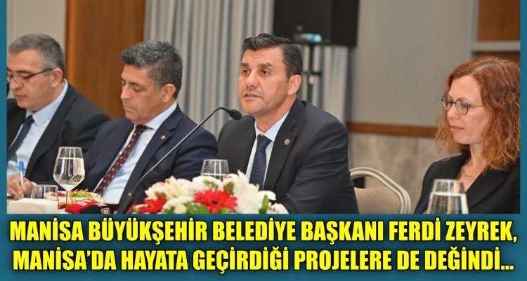 BAŞKAN ZEYREK, MANİSA BÜYÜKŞEHİR’İN A TAKIMINI TANITTI...