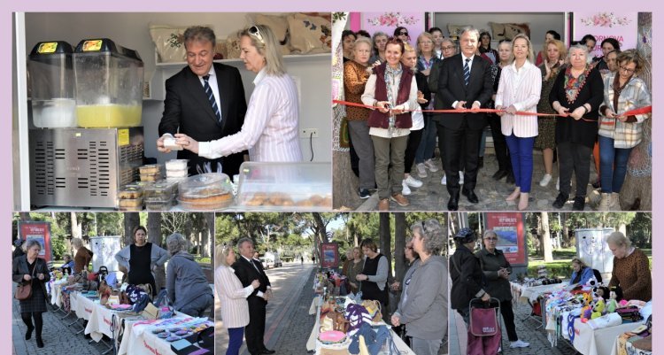 BORNOVA’DA ÜRETİCİ KADINLARA DESTEK