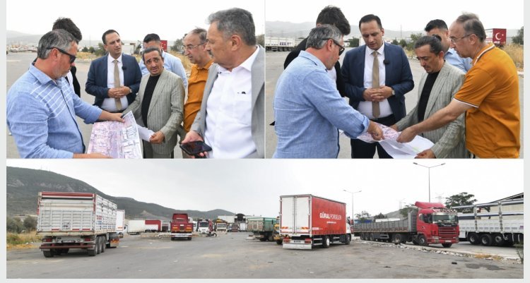BORNOVA’YA TIR GARAJI GELİYOR…