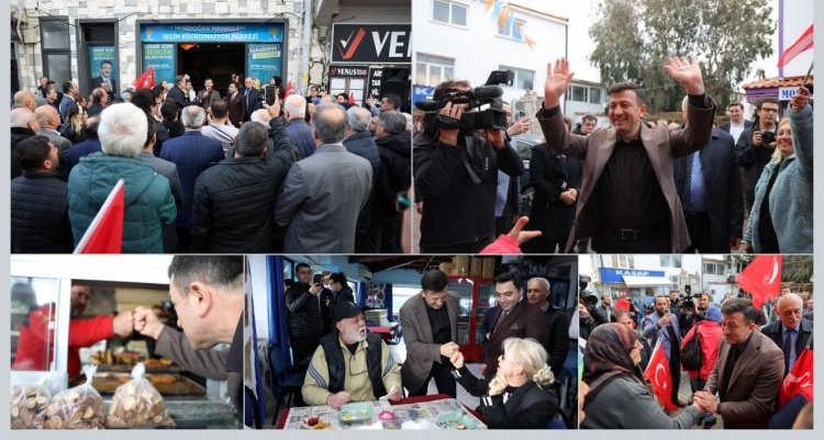 BÜYÜKŞEHİR BAŞKAN ADAYI HAMZA DAĞ KARABURUN’DA…