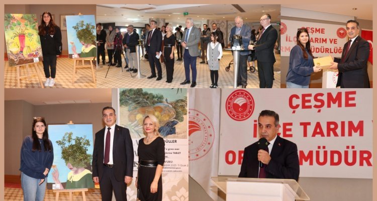 ÇEŞME'DE GENÇLERİ TARIMLA BULUŞTURAN PROGRAM...