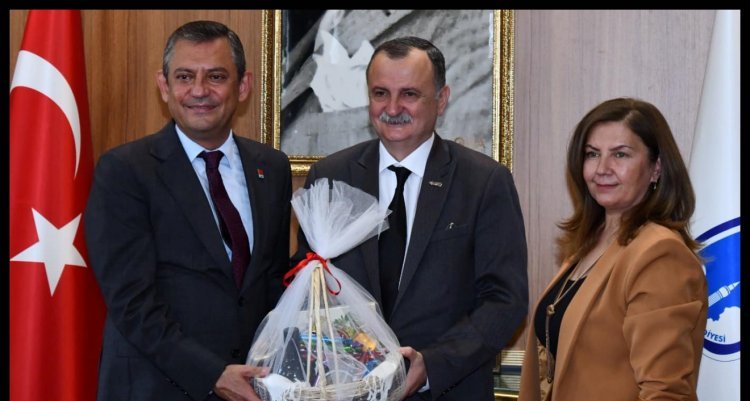CHP GENEL BAŞKANI ÖZEL’DEN BAŞKAN BALABAN’A ZİYARET...