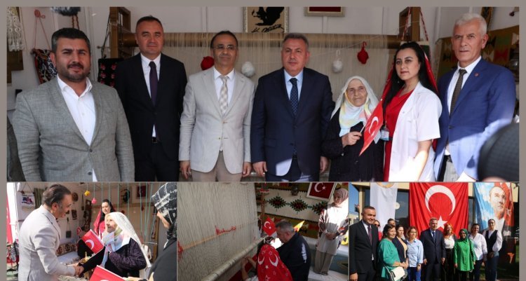 CUMHURİYETİMİZİN 100. YILINDA BİRLİK VE BERABERLİĞİMİZİ İLMEK İLMEK DOKUYORUZ...