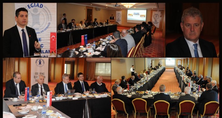 EGİAD’IN PROTOKOLÜ YENİ DÖNEM ROTASINI BELİRLEDİ