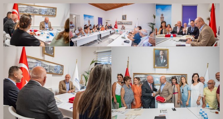 GEMA VAKFI’NDAN BAŞKAN SOYER’E PLAKET
