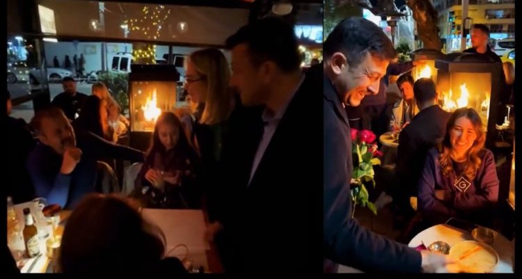 HAMZA DAĞ’IN ALSANCAK ZİYARETİNDE RENKLİ GÖRÜNTÜLER…