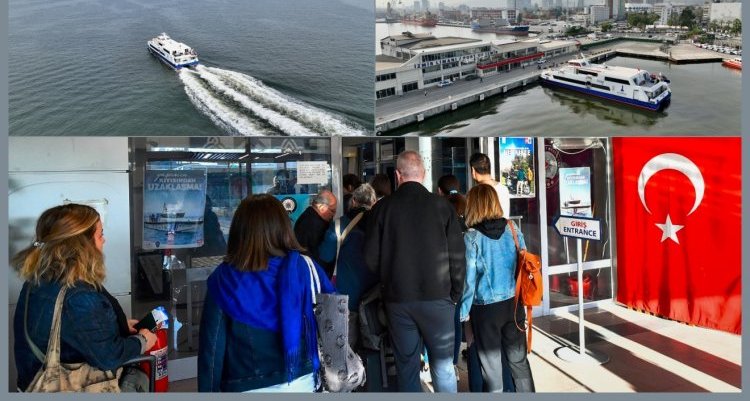 İZDENİZ’İN MİDİLLİ SEFERLERİNE YOĞUN İLGİ…