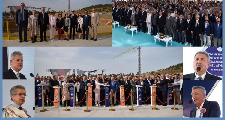 İZMİR EKONOMİ ÜNİVERSİTESİ GÜZELBAHÇE KAMPÜSÜ’NÜN TEMELİ ATILDI