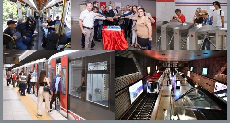 İZMİR METROSU 24 YILDA 1 MİLYAR 400 MİLYON YOLCU TAŞIDI!..