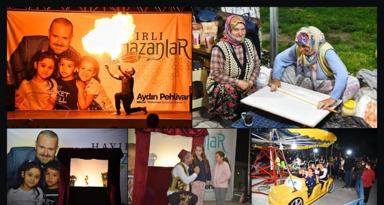 MENEMEN BELEDİYESİ ‘ESKİ RAMAZANLAR’I YAŞATIYOR