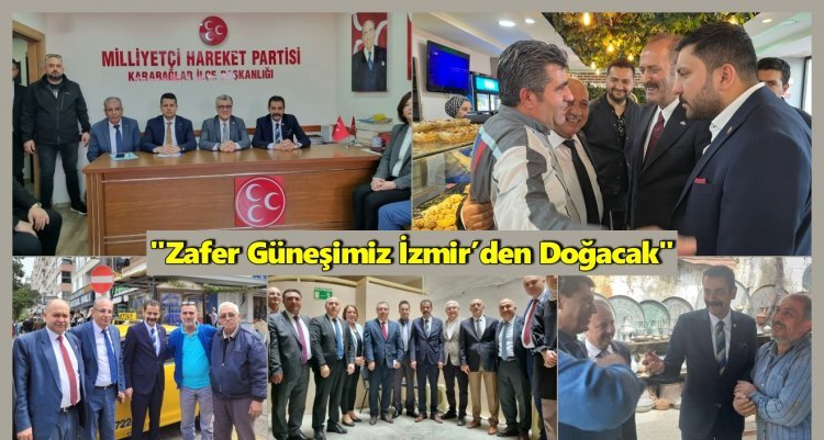 MHP İZMİR DÖRT KOLDAN SAHADA