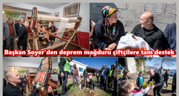 OSMANİYELİ ÜRETİCİYE İZMİR’DEN CAN SUYU