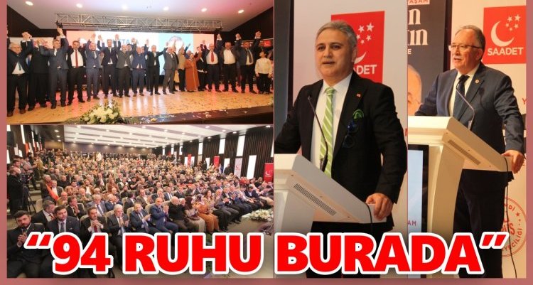 SAADET PARTİSİ, İZMİR ADAYLARINI TANITTI...