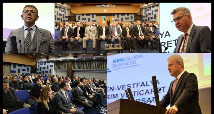 TÜRKİYE İLE ALMANYA ARASINDAKİ İŞ BİRLİĞİ FIRSATLARI İZTO’DA DEĞERLENDİRİLDİ...