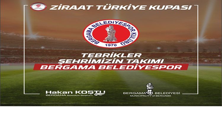 Ziraat Türkiye Kupa müsabakasının galibi Bergama Belediyespor oldu
