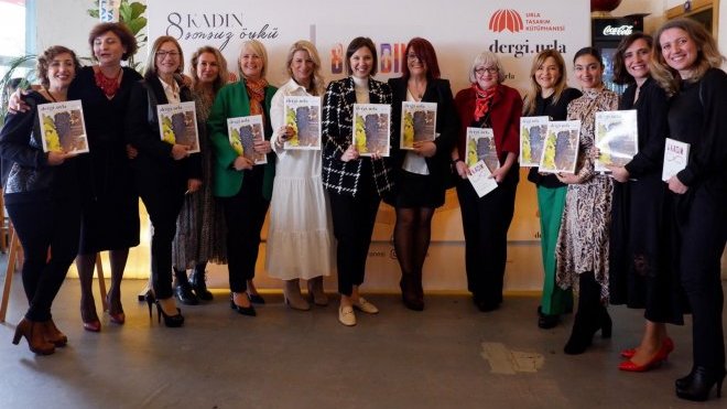 8 Kadın Sonsuz Öykü’ kitabının lansmanı Urla’da gerçekleşti