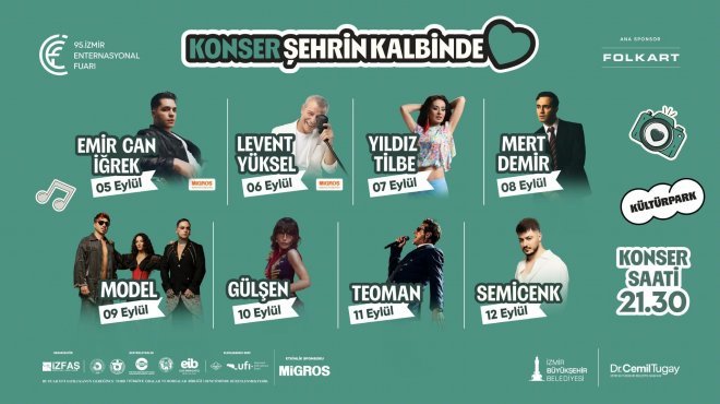 Fuar şehrin kalbinde: 95. İzmir Enternasyonal Fuarı başlıyor
