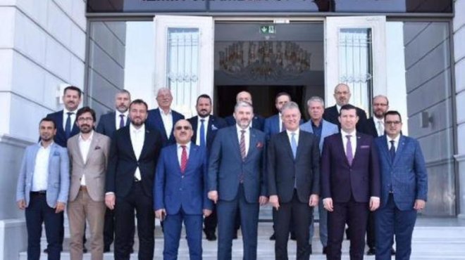 MÜSİAD'dan İZTO'ya Ziyaret